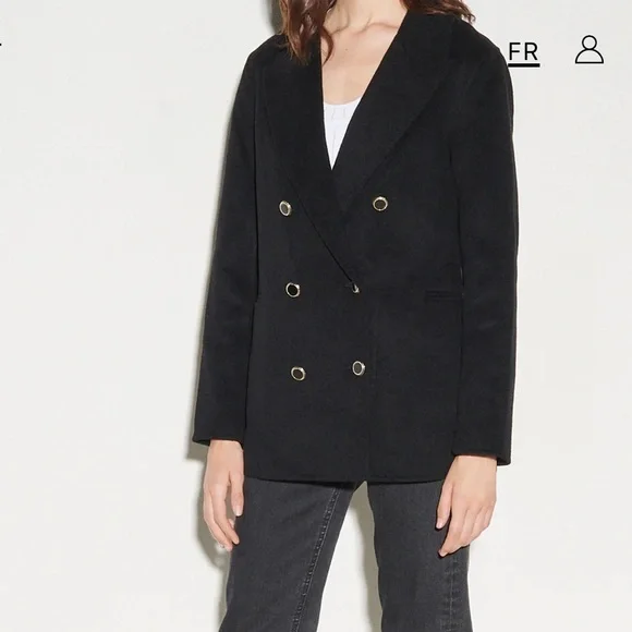 Sandro paris Madeen Pea Coat